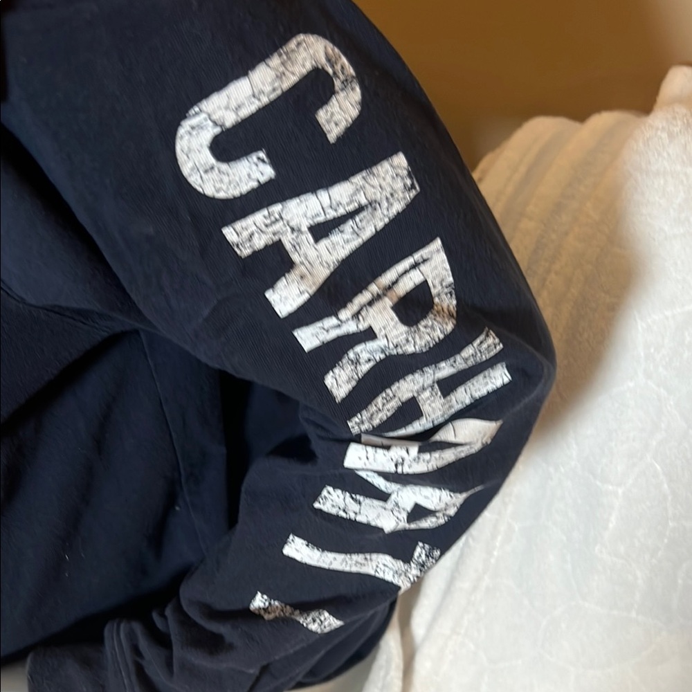 Carhartt Men’s Black Long Sleeve Tee Classic Fit Size Large - Picture 5 of 8